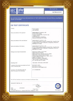 LED DRIVER CB CERT